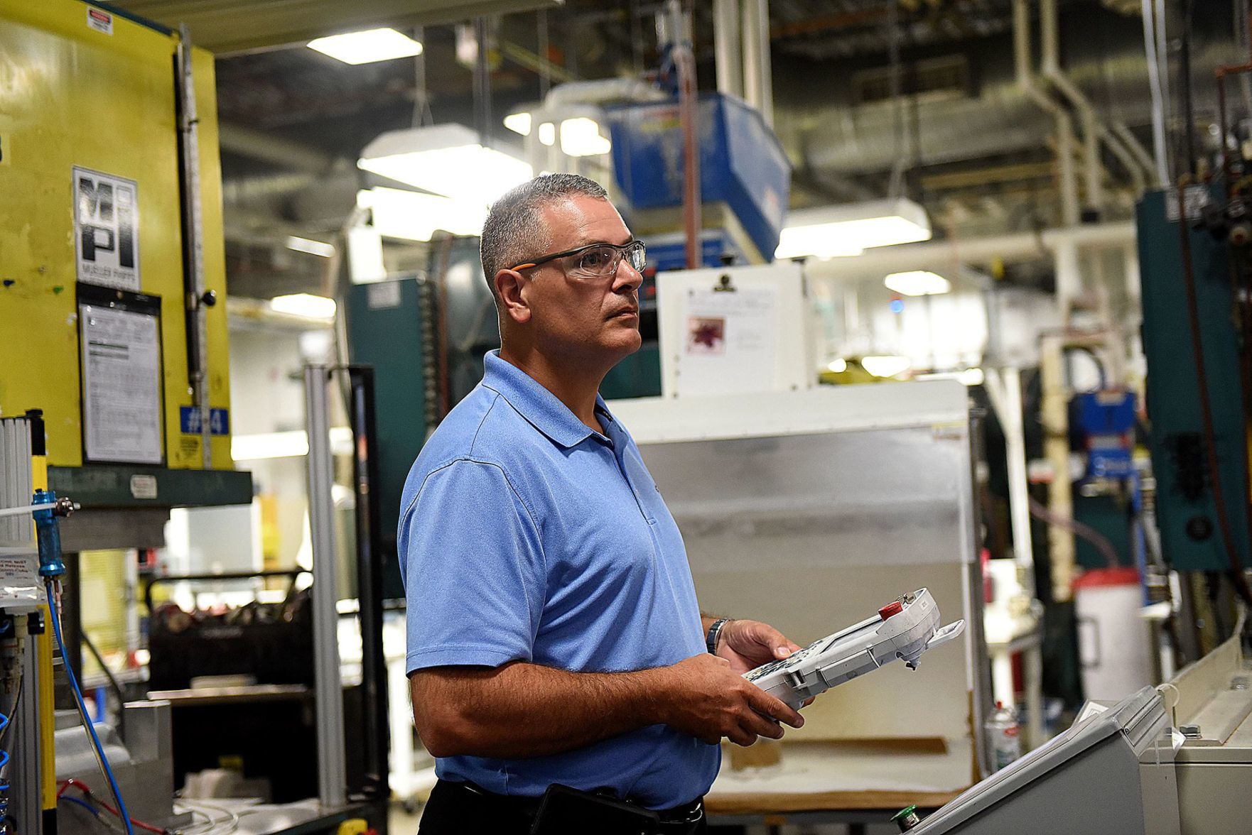 Automation Engineering manager Doug Holt